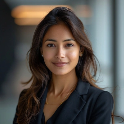 AI headshot sample 09 designer