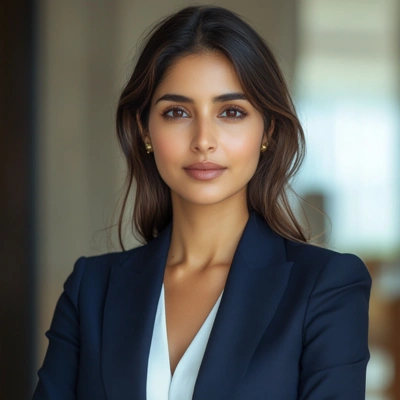 AI headshot sample 13 real estate agent