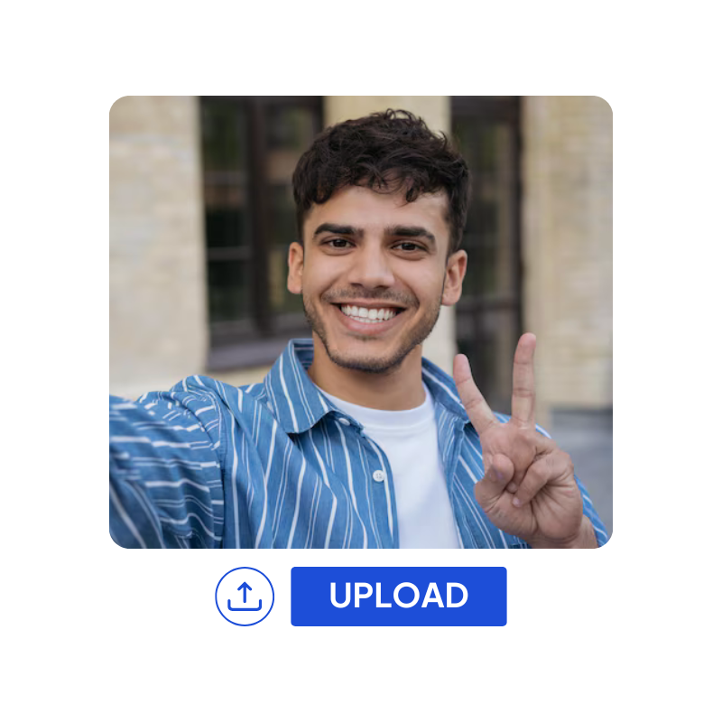 Upload 1–4 selfies to create AI headshots